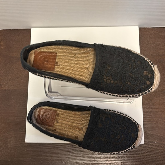 Tory Burch Black and Tan Espadrilles - Picture 4 of 10